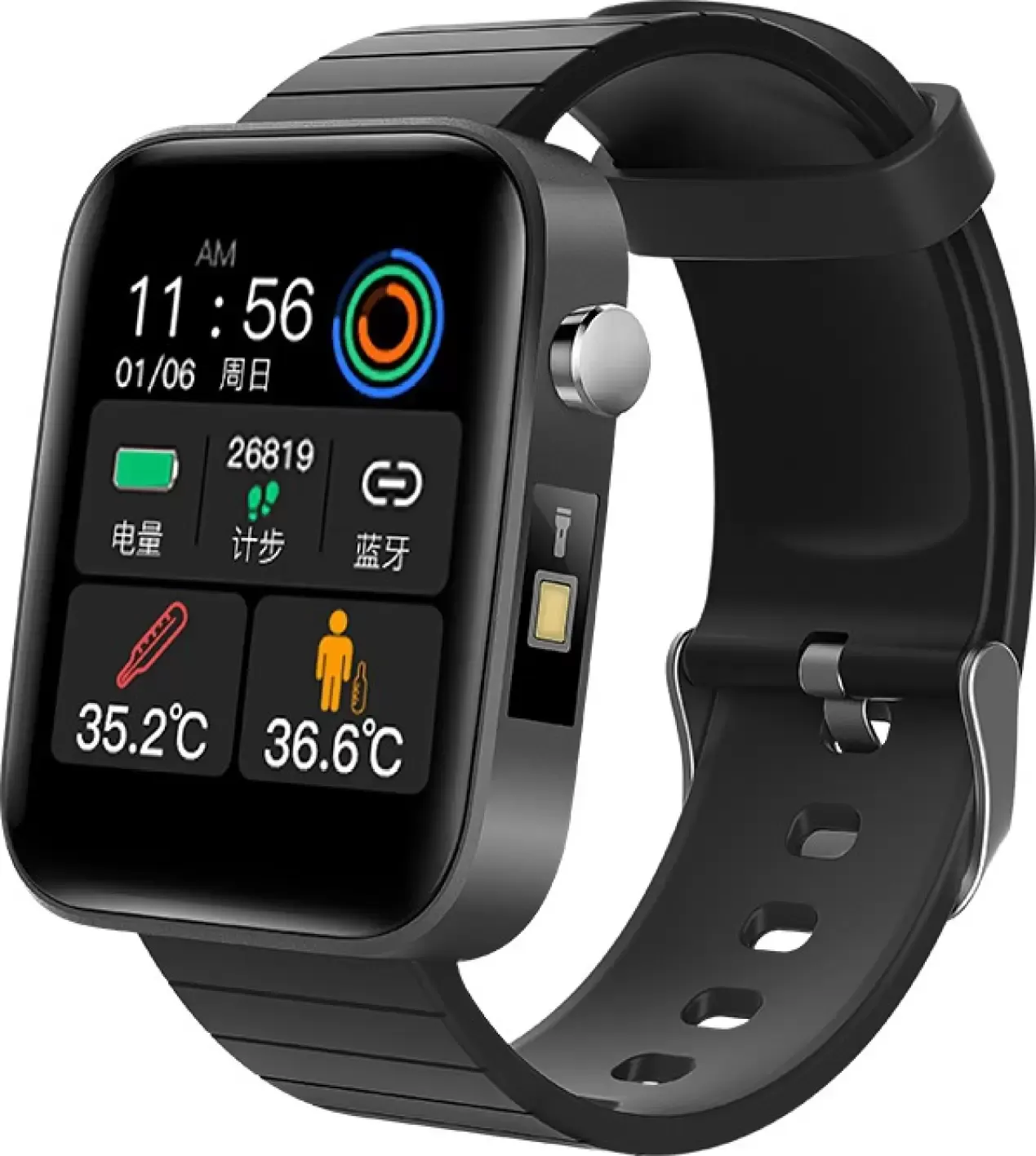 EYNK LitFit T68 1.5" Color Full Touch Display